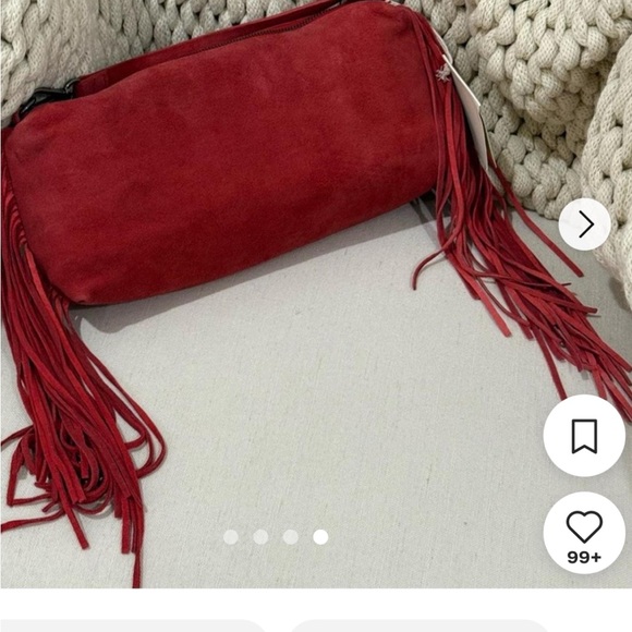 Free people Finn Fringed shoulder bag - Picture 4 of 8